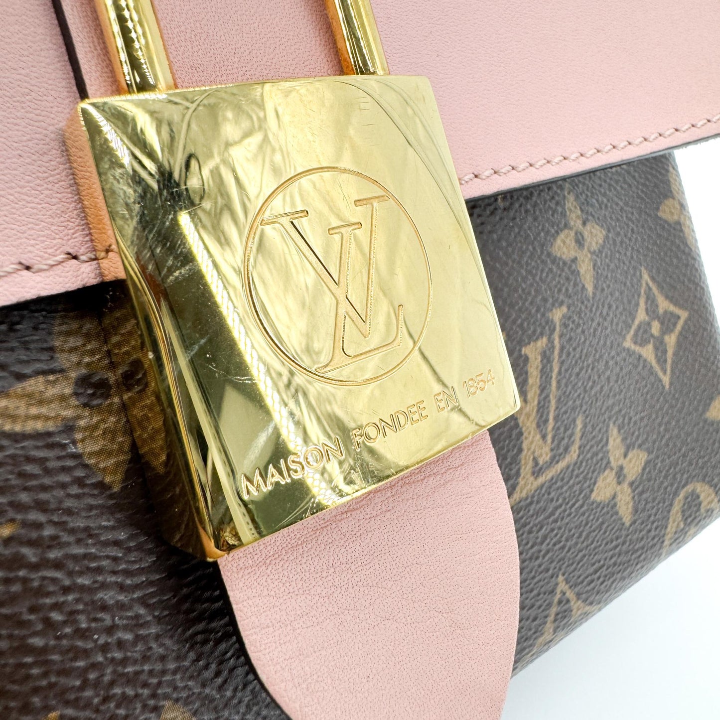 Louis Vuitton Rocky BB Monogram Rose Powder