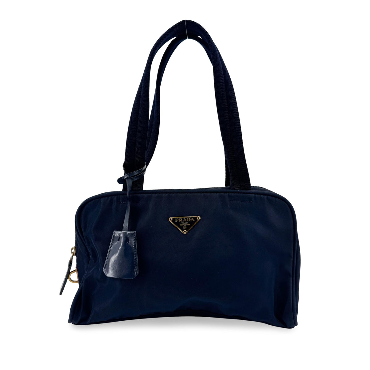 Prada Tessuto Nylon Crossbody Bag Navy