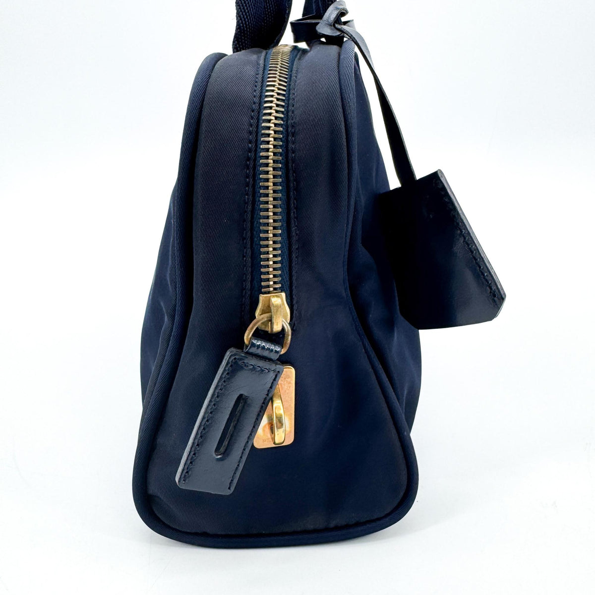 Prada Tessuto Nylon Crossbody Bag Navy