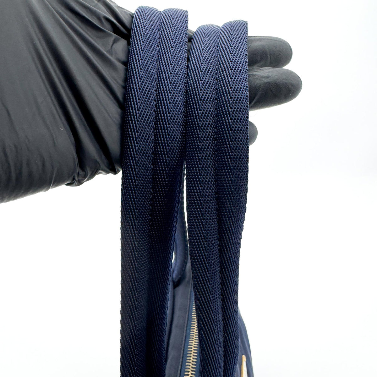 Prada Tessuto Nylon Crossbody Bag Navy