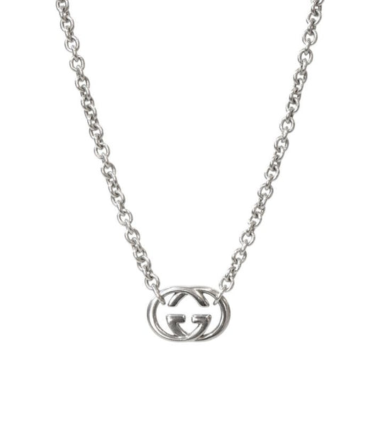 Gucci Interlocking G Silver Necklace