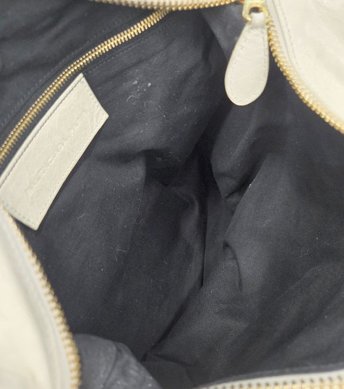Balenciaga White Giant Briefcase