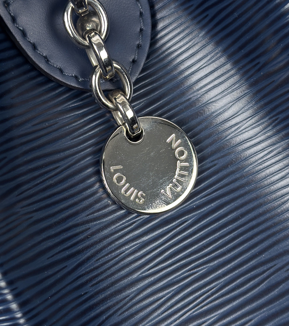 Louis Vuitton Navy Epi Brea Tote