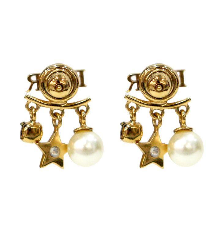 Dior DIOR Revolution gold earrings