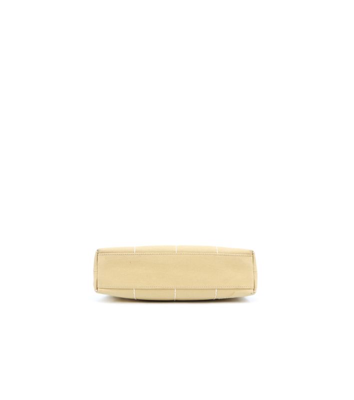 Chanel Beige Fabric Shoulder Bag