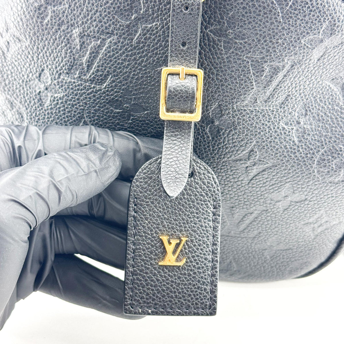 Louis Vuitton Monogram Empreinte Boîte Chapeau Souffle PM Black