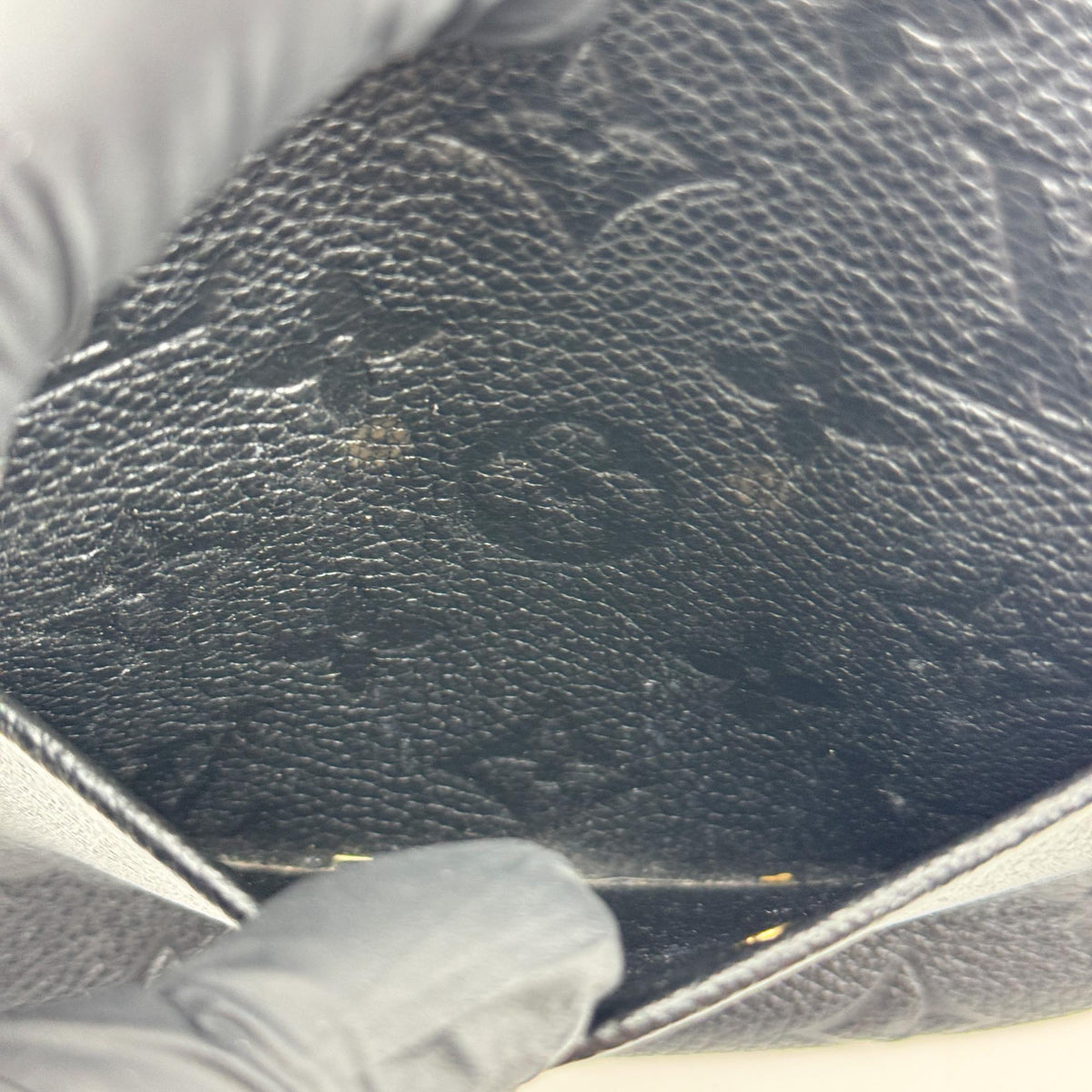 Louis Vuitton Monogram Empreinte Boîte Chapeau Souffle PM Black