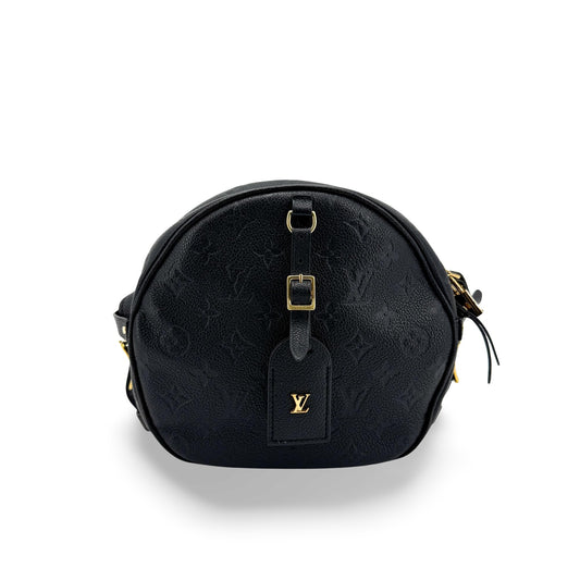 Louis Vuitton Monogram Empreinte Boîte Chapeau Souffle PM Black