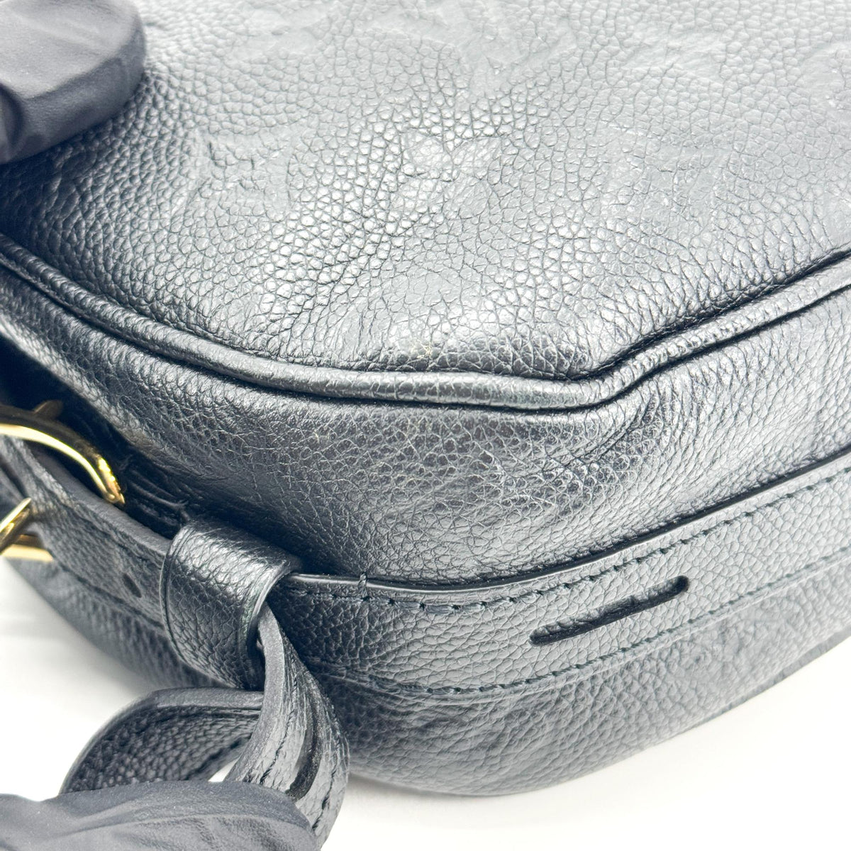 Louis Vuitton Monogram Empreinte Boîte Chapeau Souffle PM Black