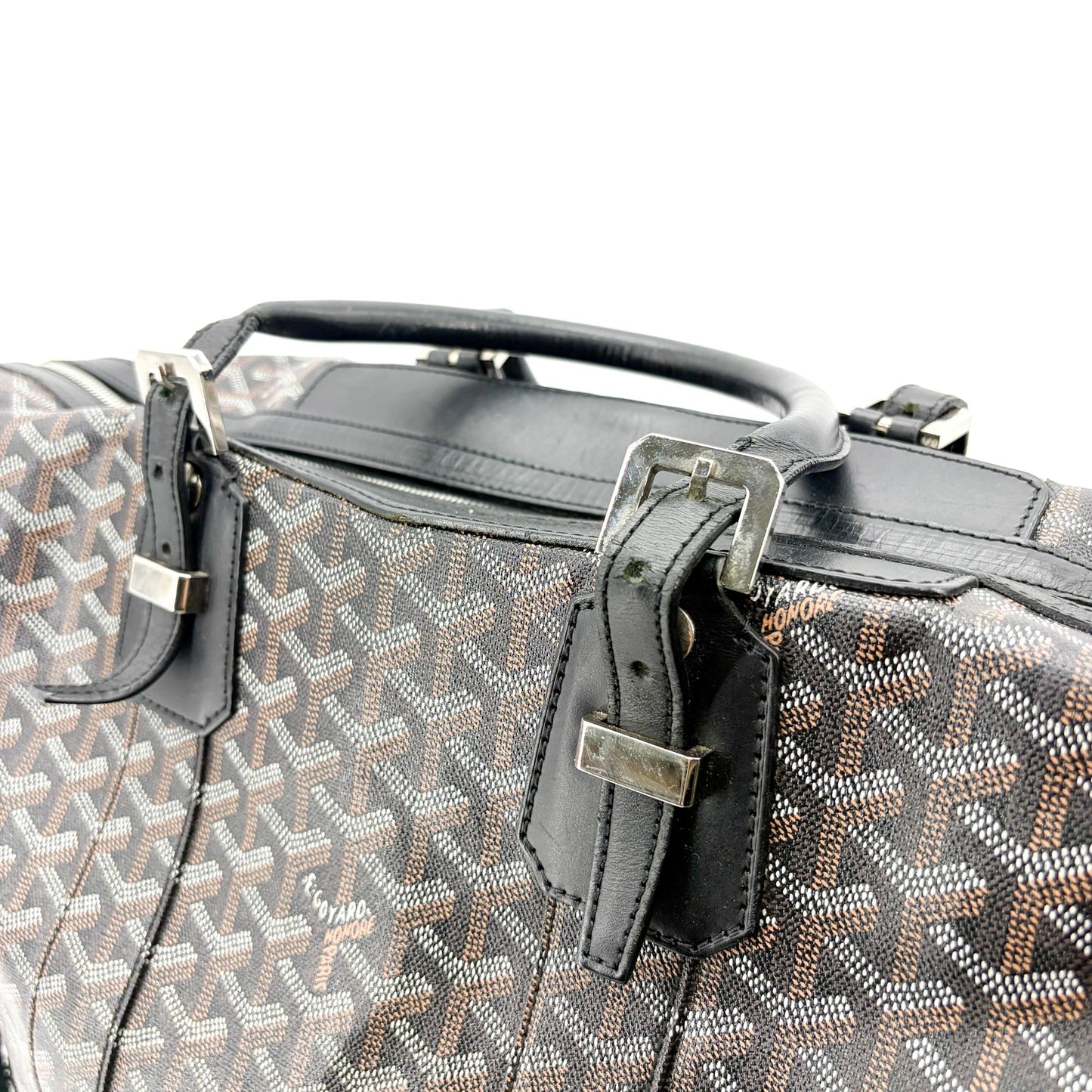 Goyard Boeing 55 Travel Bag Black