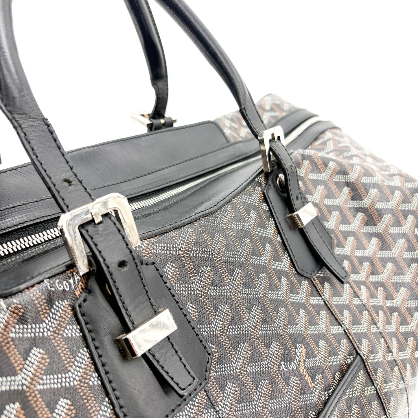 Goyard Boeing 55 Travel Bag Black