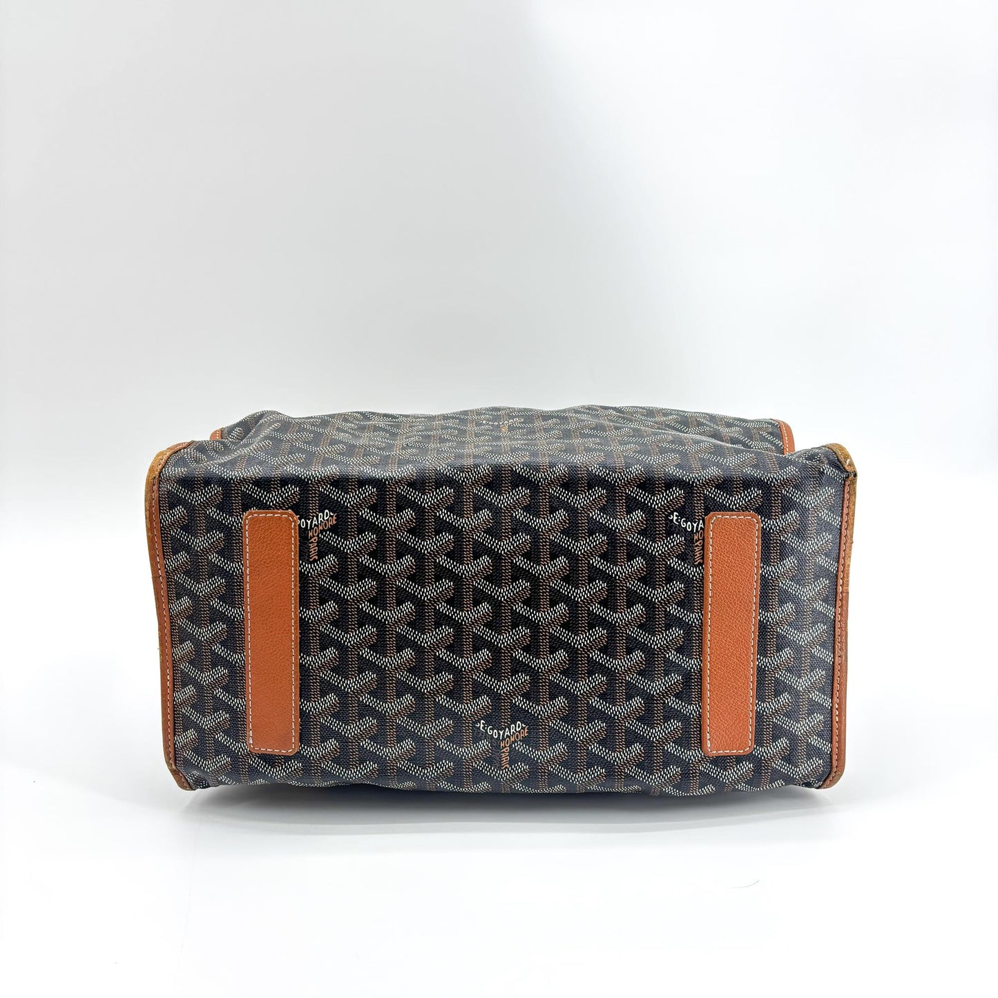 Goyard Saint Léger Backpack Black Brown
