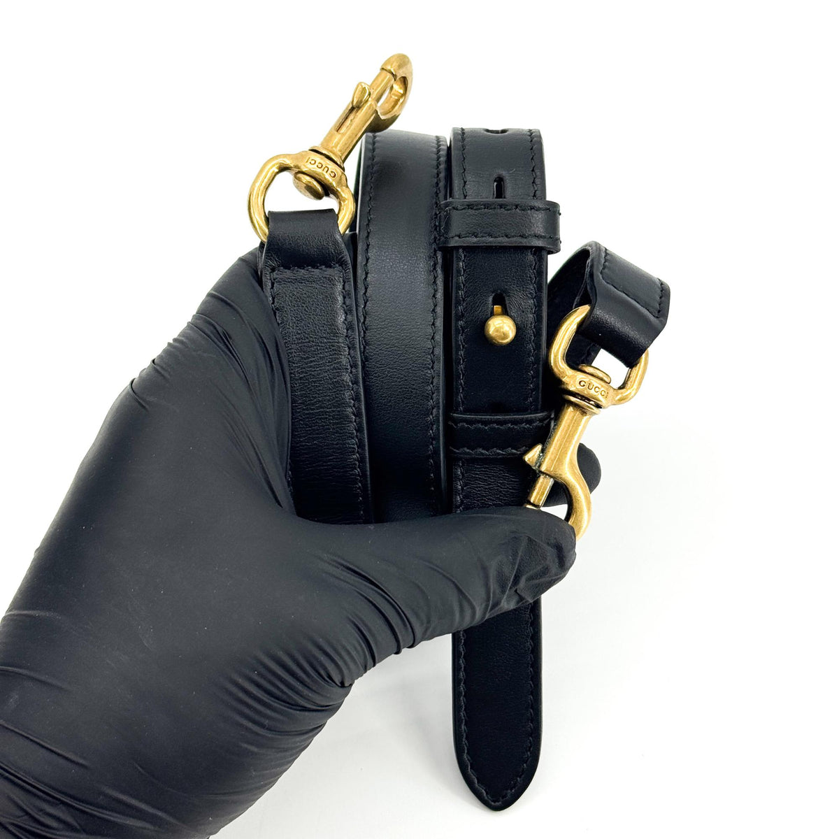Gucci GG Marmont Matelassé Medium Tote Bag Black