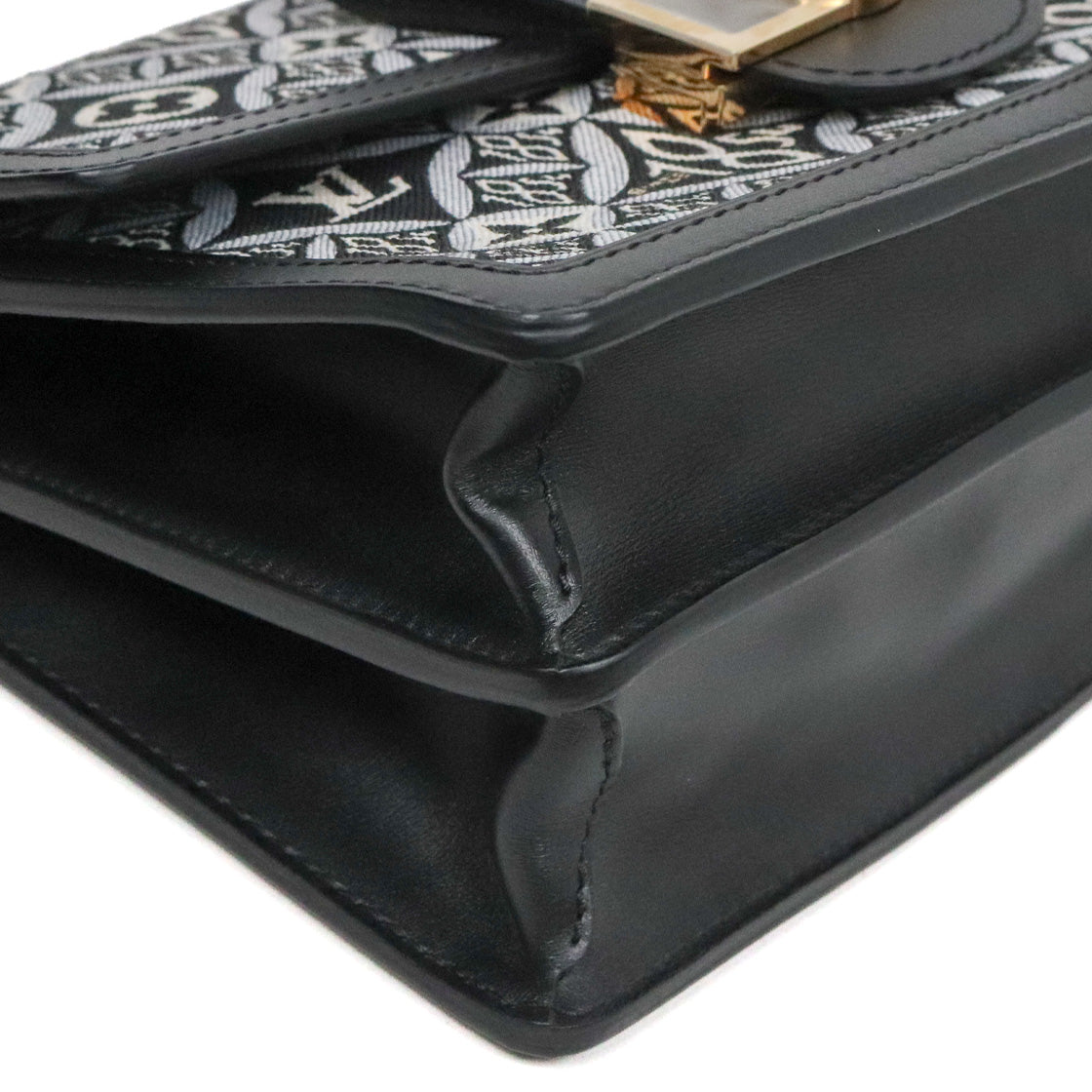 Louis Vuitton Black 1854 Dauphin MM