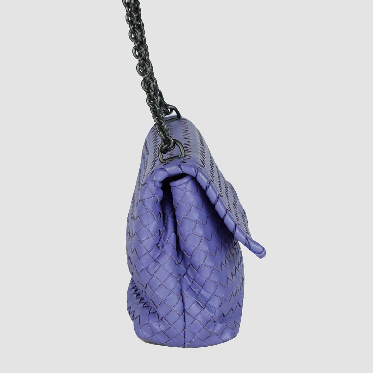 Small Intrecciato Olympia Shoulder Bag 386498