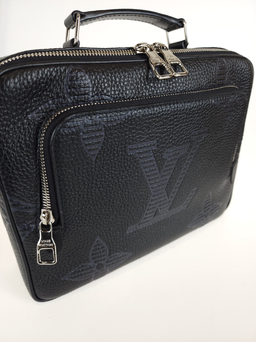 Taurillon Shadow Monogram Flight Case Tote Bag Messenger Bag M57287