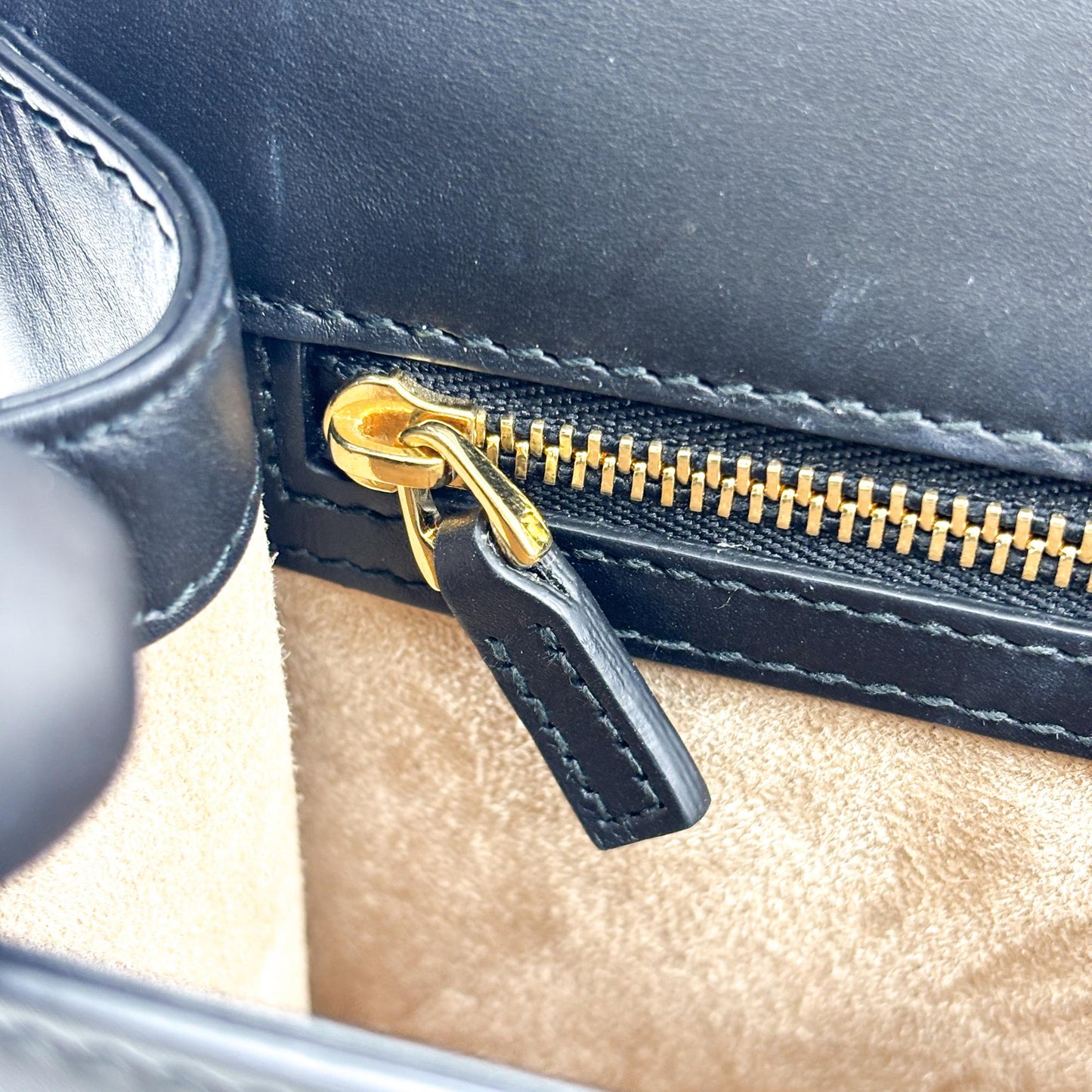 Gucci Sylvie Small Shoulder Bag Navy
