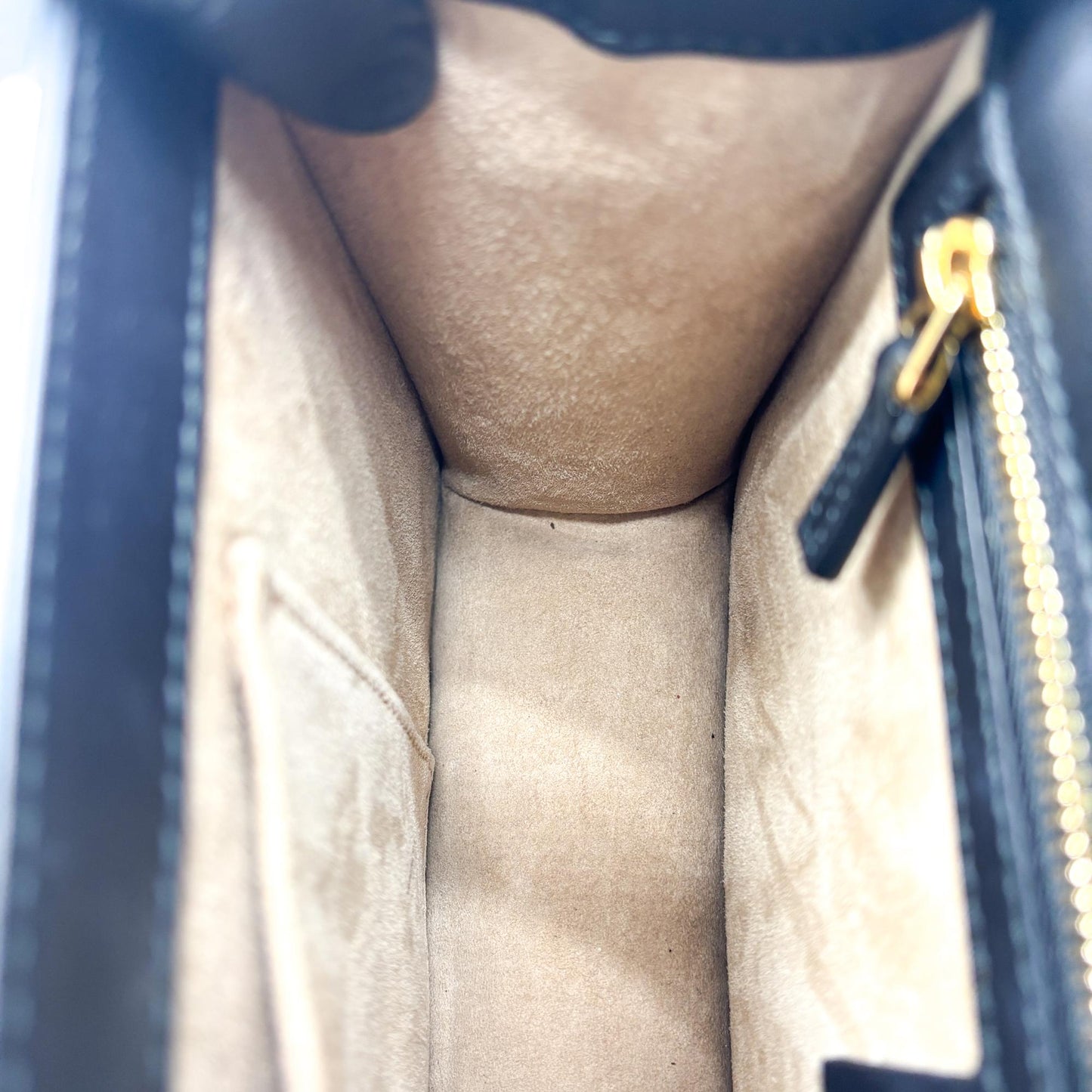 Gucci Sylvie Small Shoulder Bag Navy