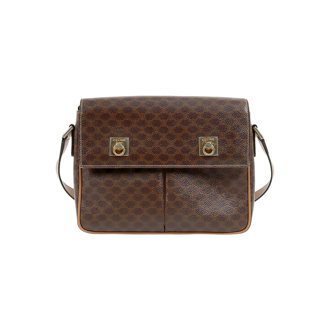Céline Macadam Messenger Crossbody Bag