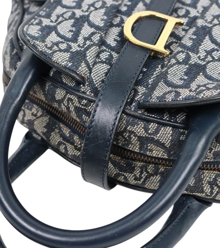 Dior Oblique D-Ring Tote Bag