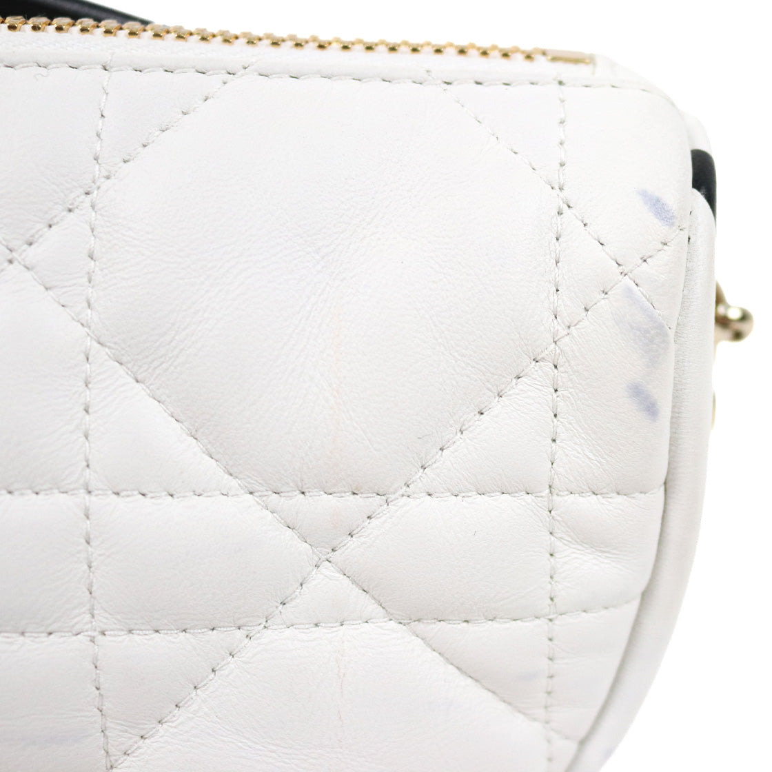 Dior White Black Vibe Hobo Bag