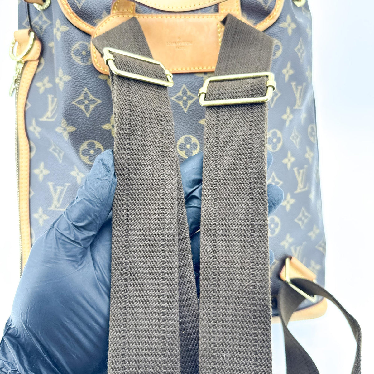 Louis Vuitton Monogram Bospore Backpack Brown