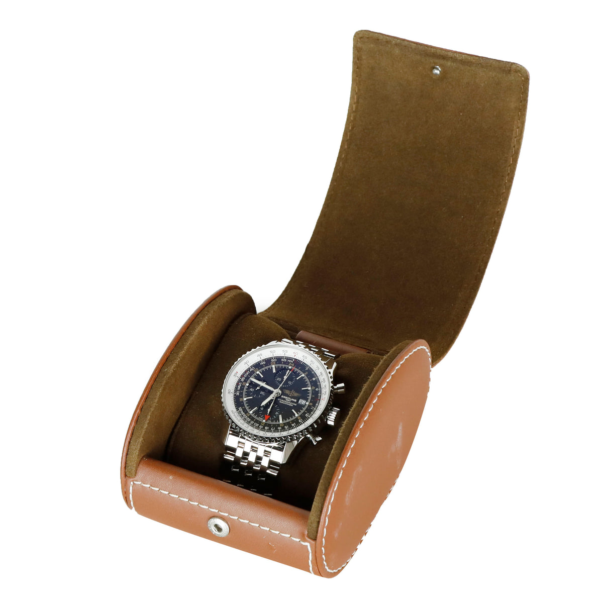 46 Navitimer World Metal Watch