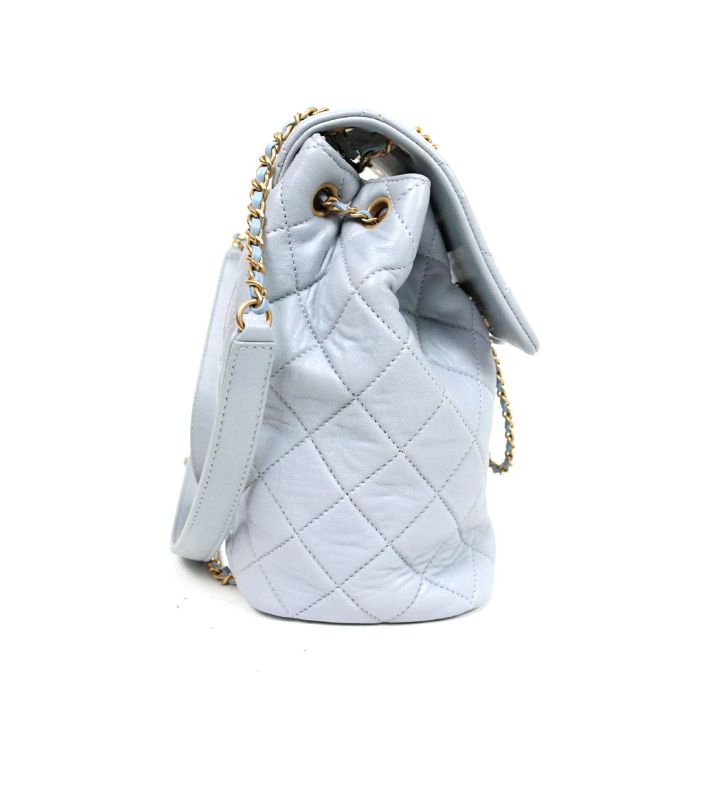 Chanel Blue 19 Backpack