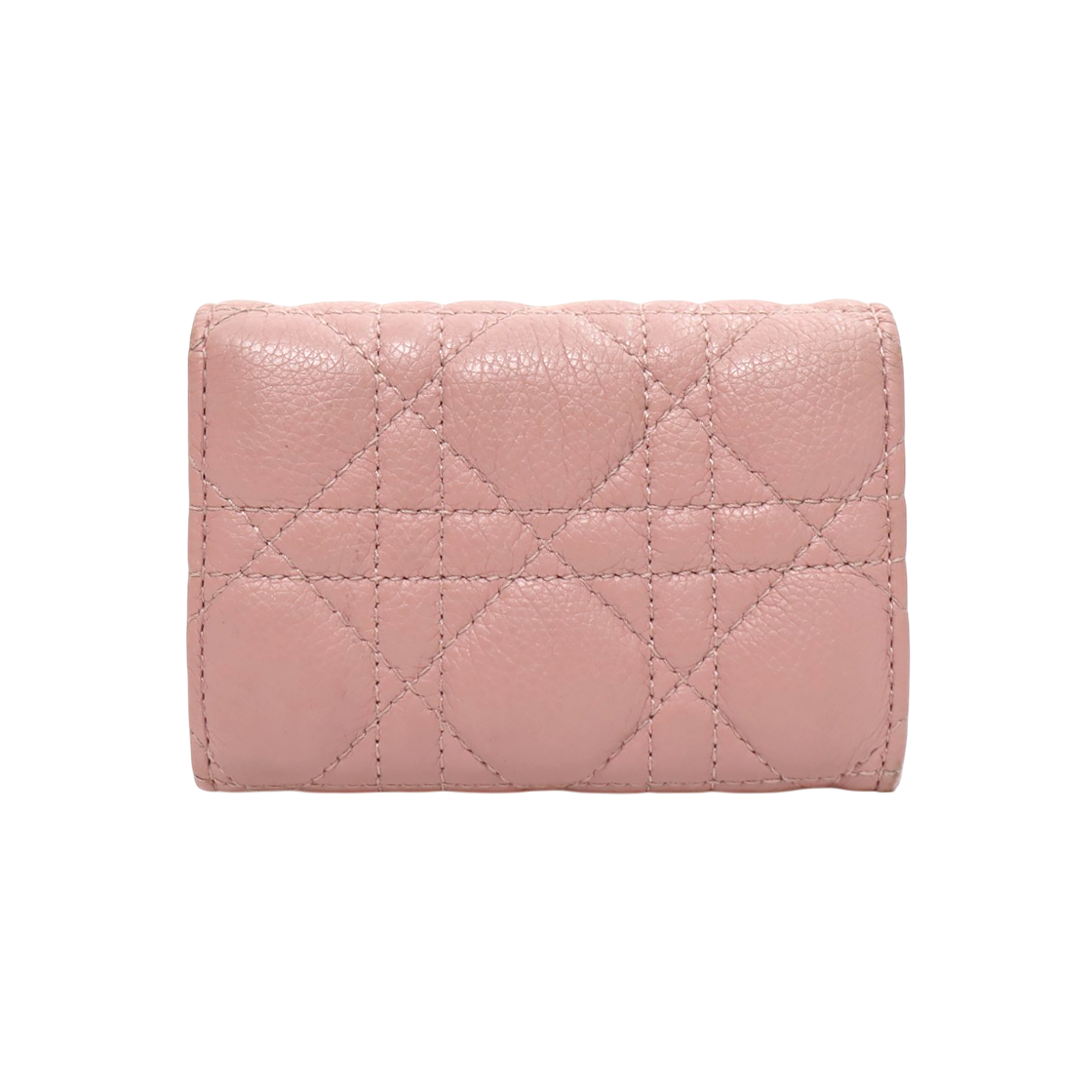 Dior Pink Caro Card Wallet