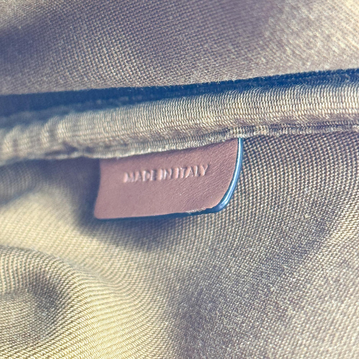 Celine Triomphe Canvas Mini Backpack Tan
