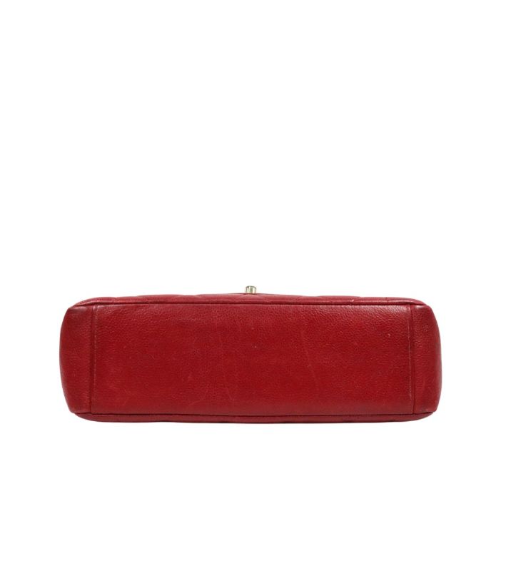 Chanel Red Caviar Diana Bag