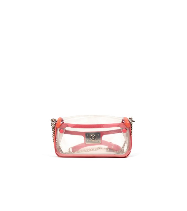 Chanel Boy PVC Chain Shoulder Bag