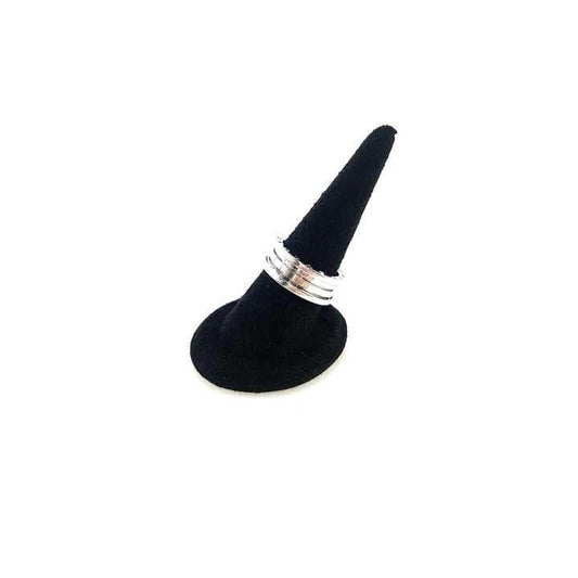 59 B.Zero1 3-Band White Gold Ring