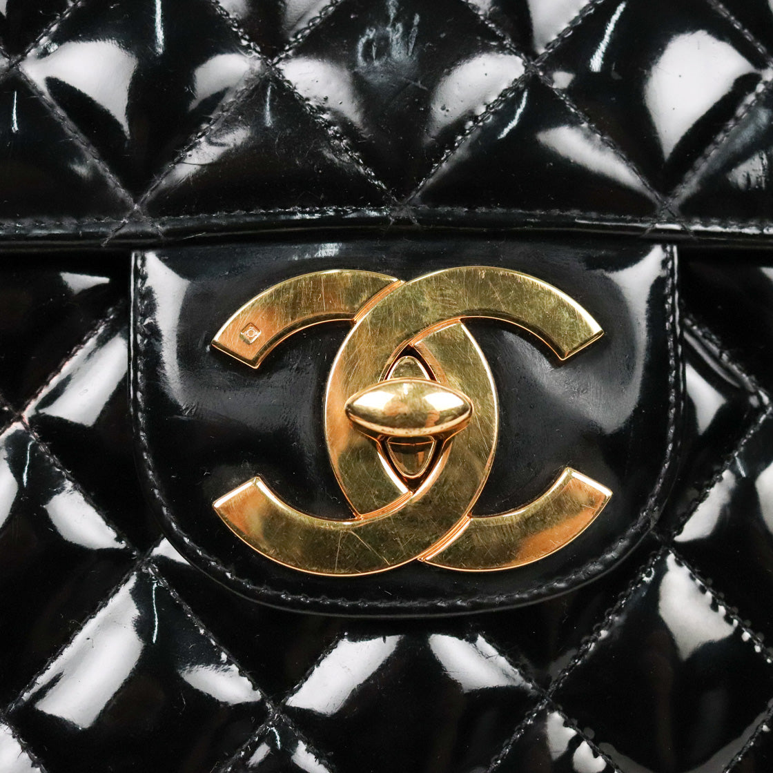 Chanel Black Faden Big CC Backpack