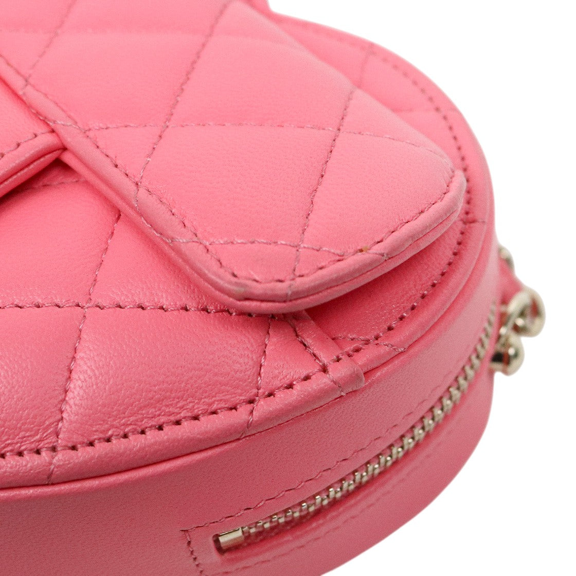 Chanel Pink Heart Crossbody Bag