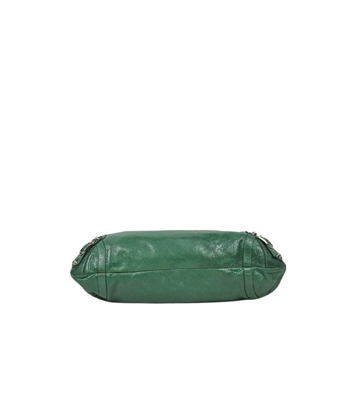 Balenciaga Green Motorbag