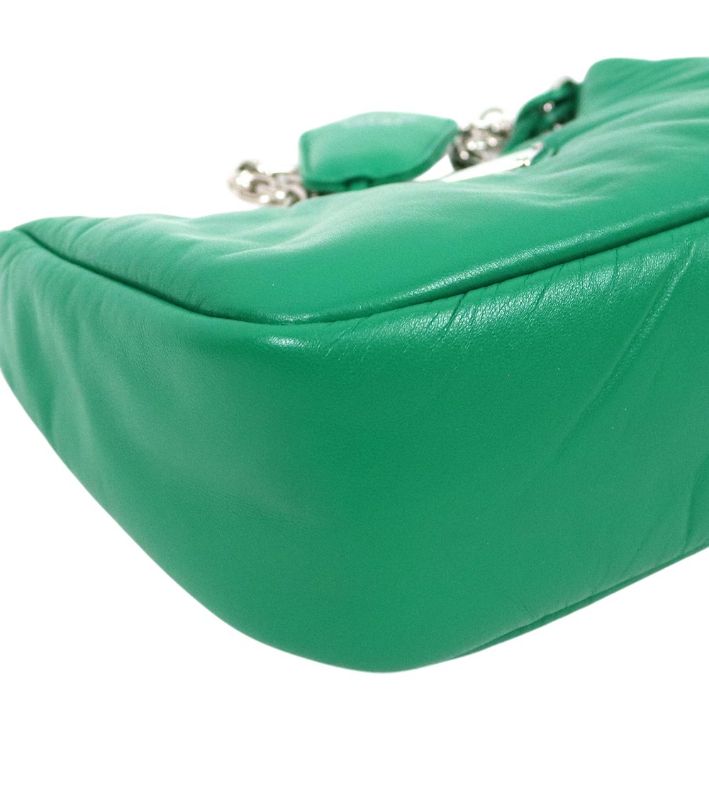Prada Green Padded 2005 Re-edition Multi Hobo Crossbody Bag