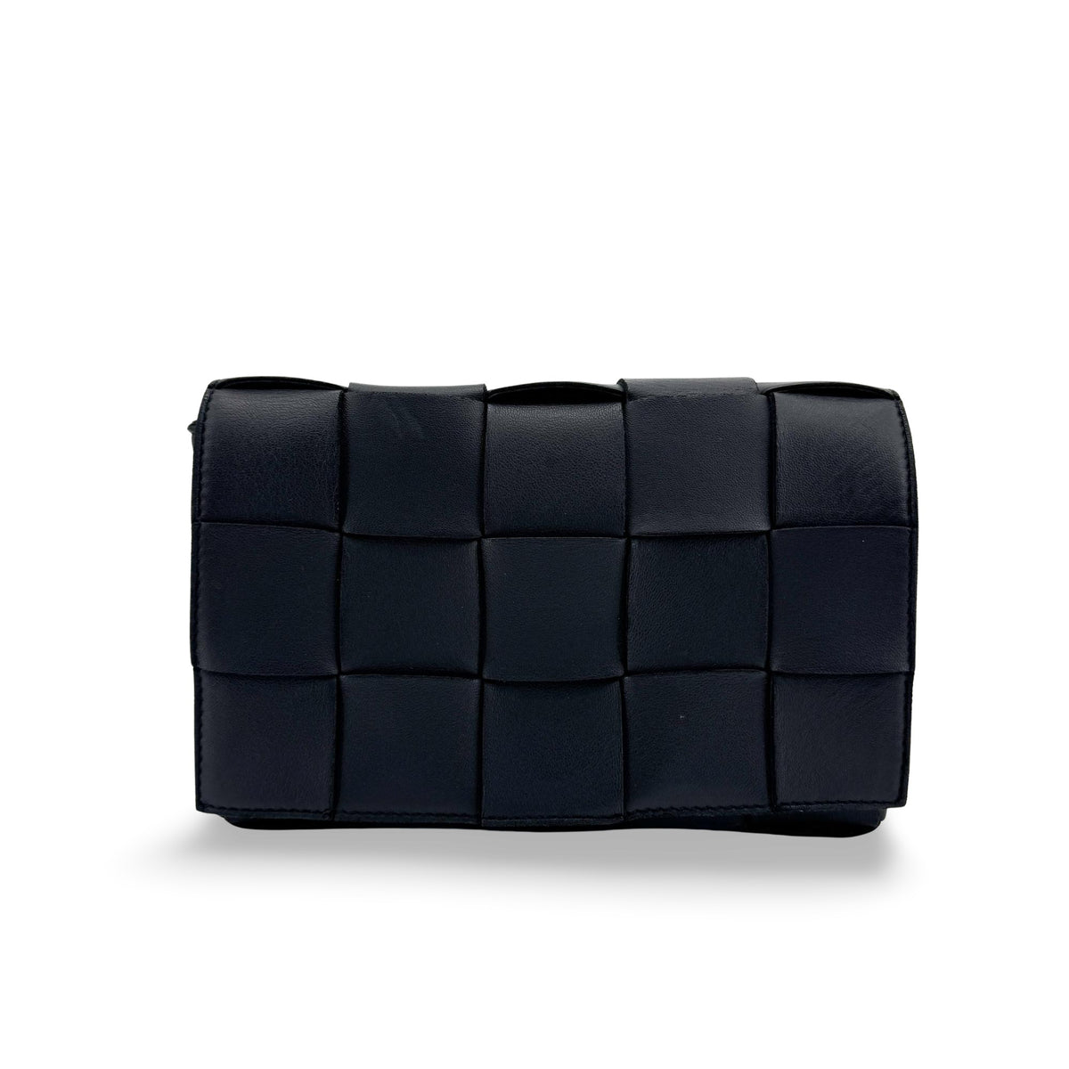 Bottega Veneta Cassette Crossbody Bag Black