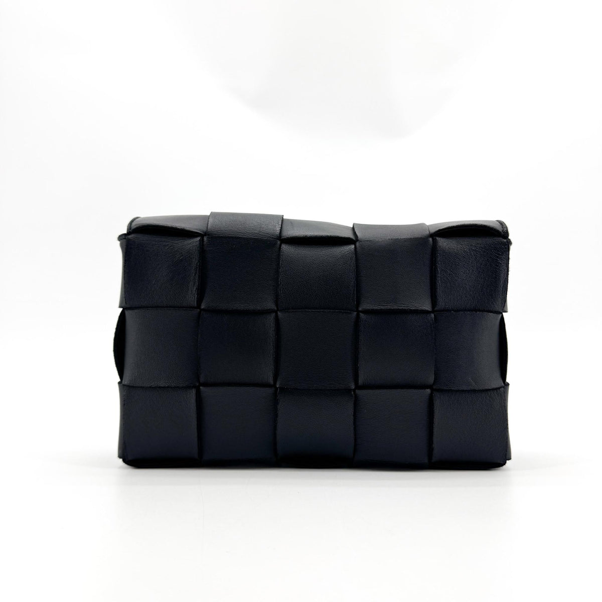 Bottega Veneta Cassette Crossbody Bag Black