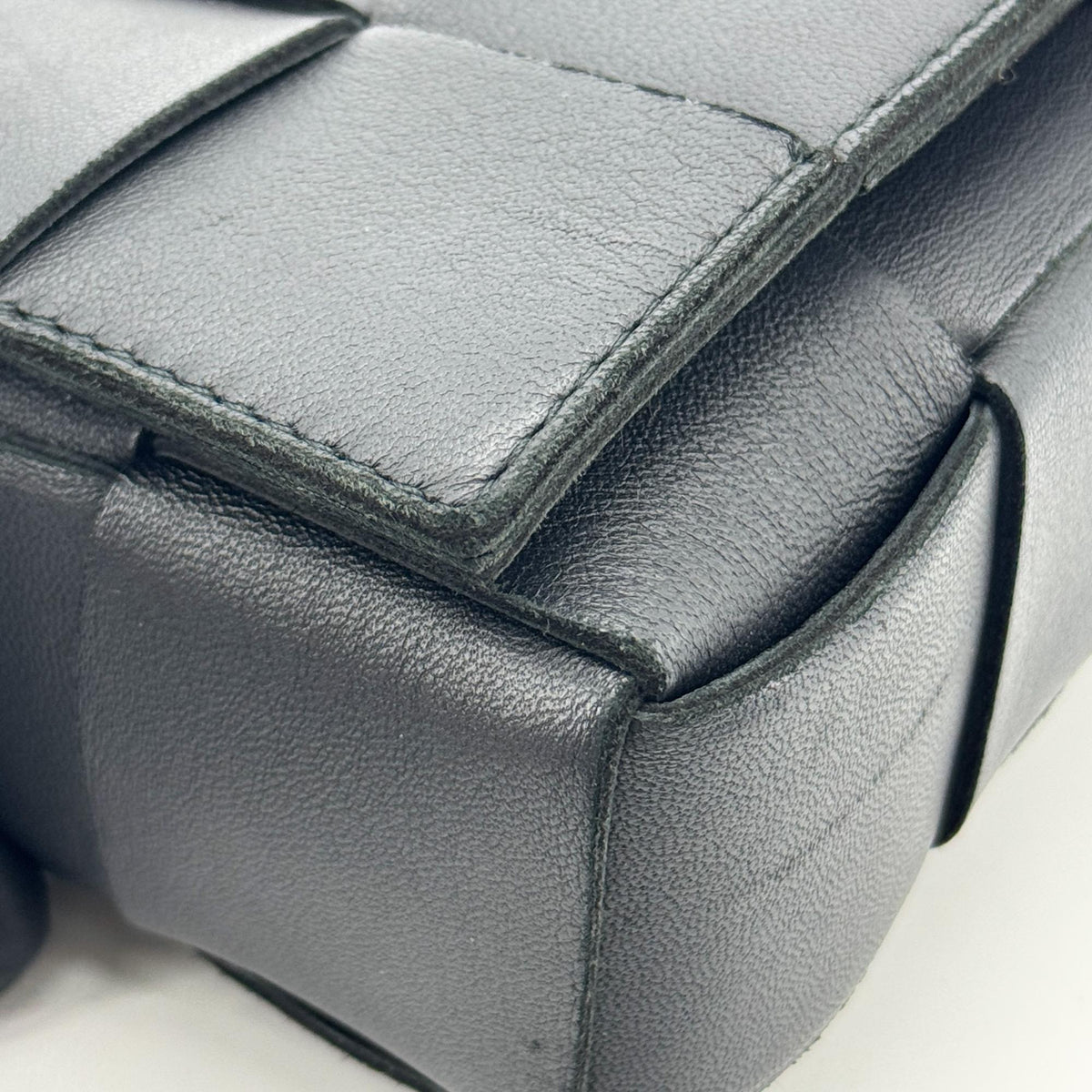 Bottega Veneta Cassette Crossbody Bag Black