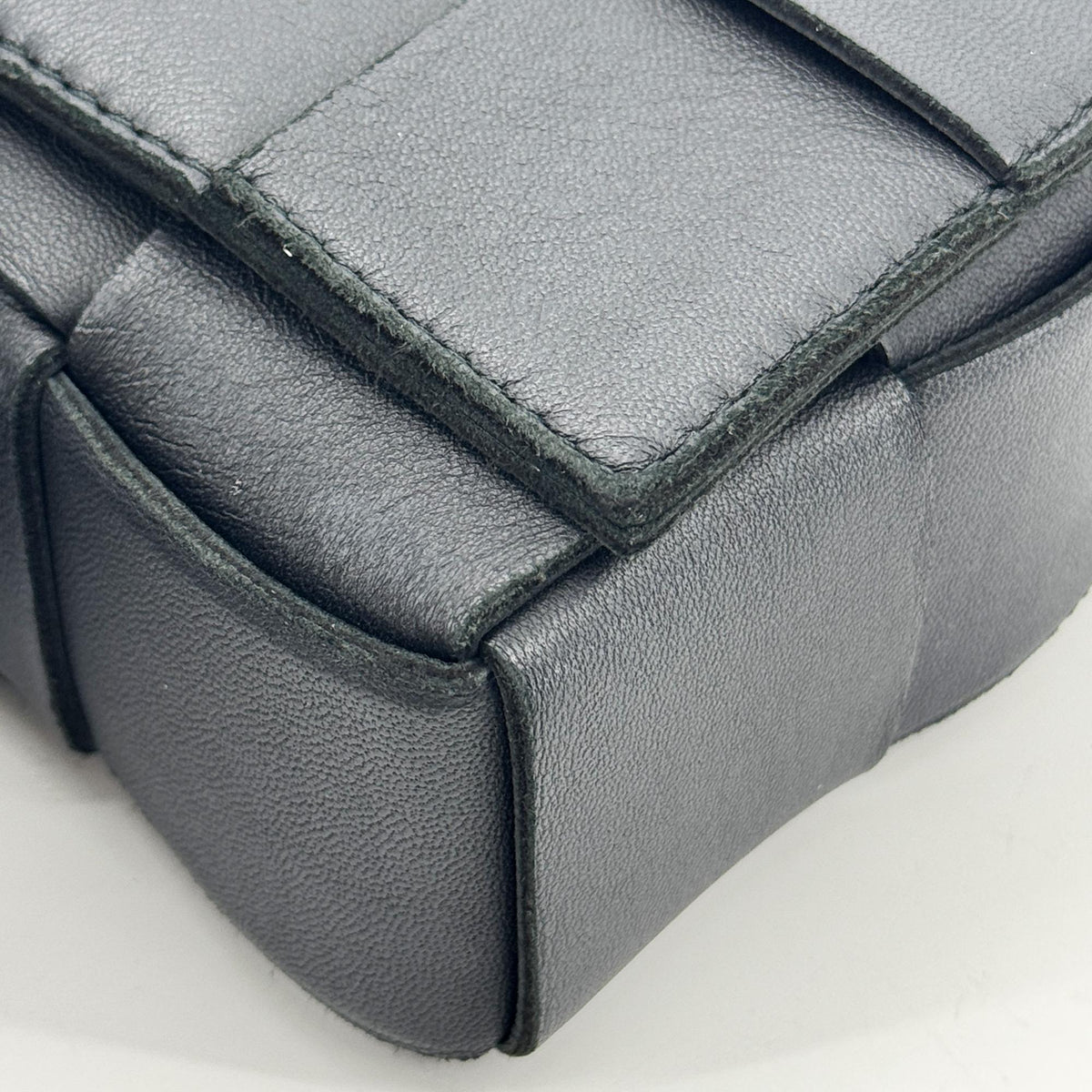 Bottega Veneta Cassette Crossbody Bag Black