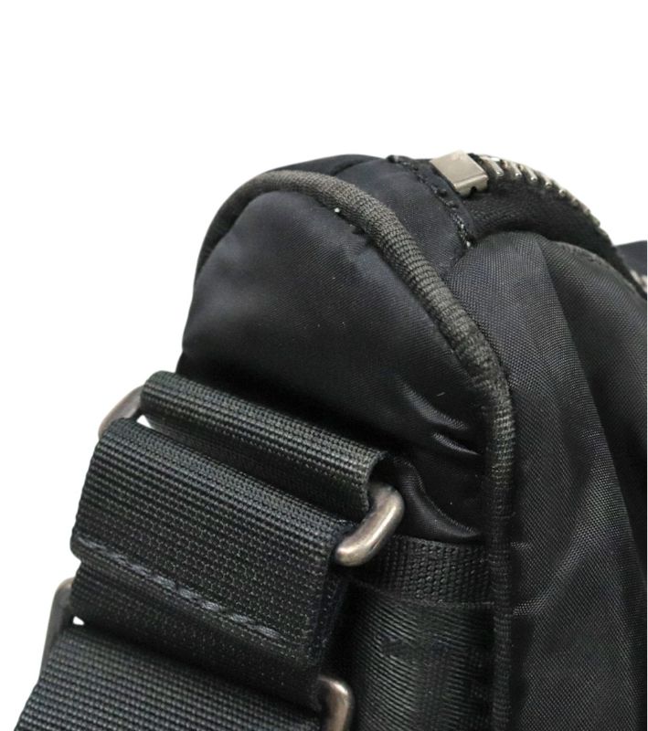 Chanel Black Nylon Sports Shoulder Bag