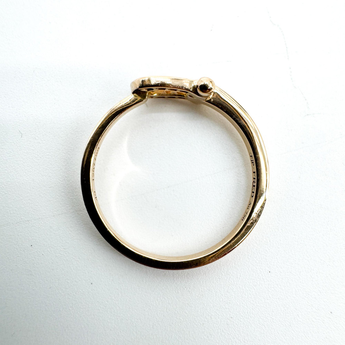 Fred Force 10 Medium Ring 18K Pink Gold Diamond