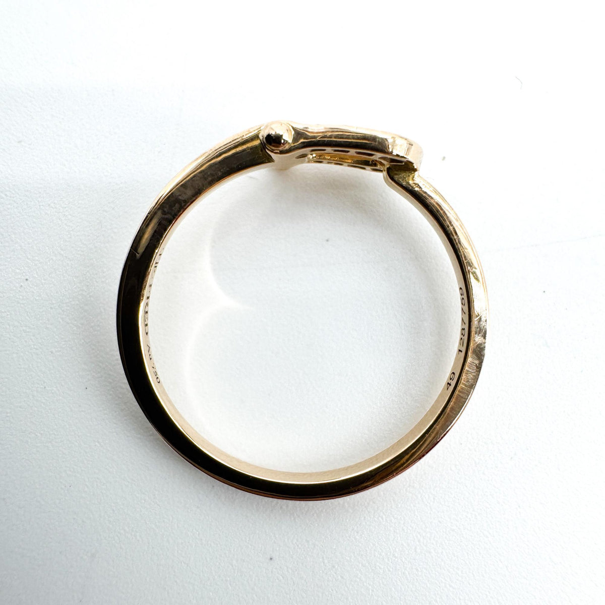 Fred Force 10 Medium Ring 18K Pink Gold Diamond