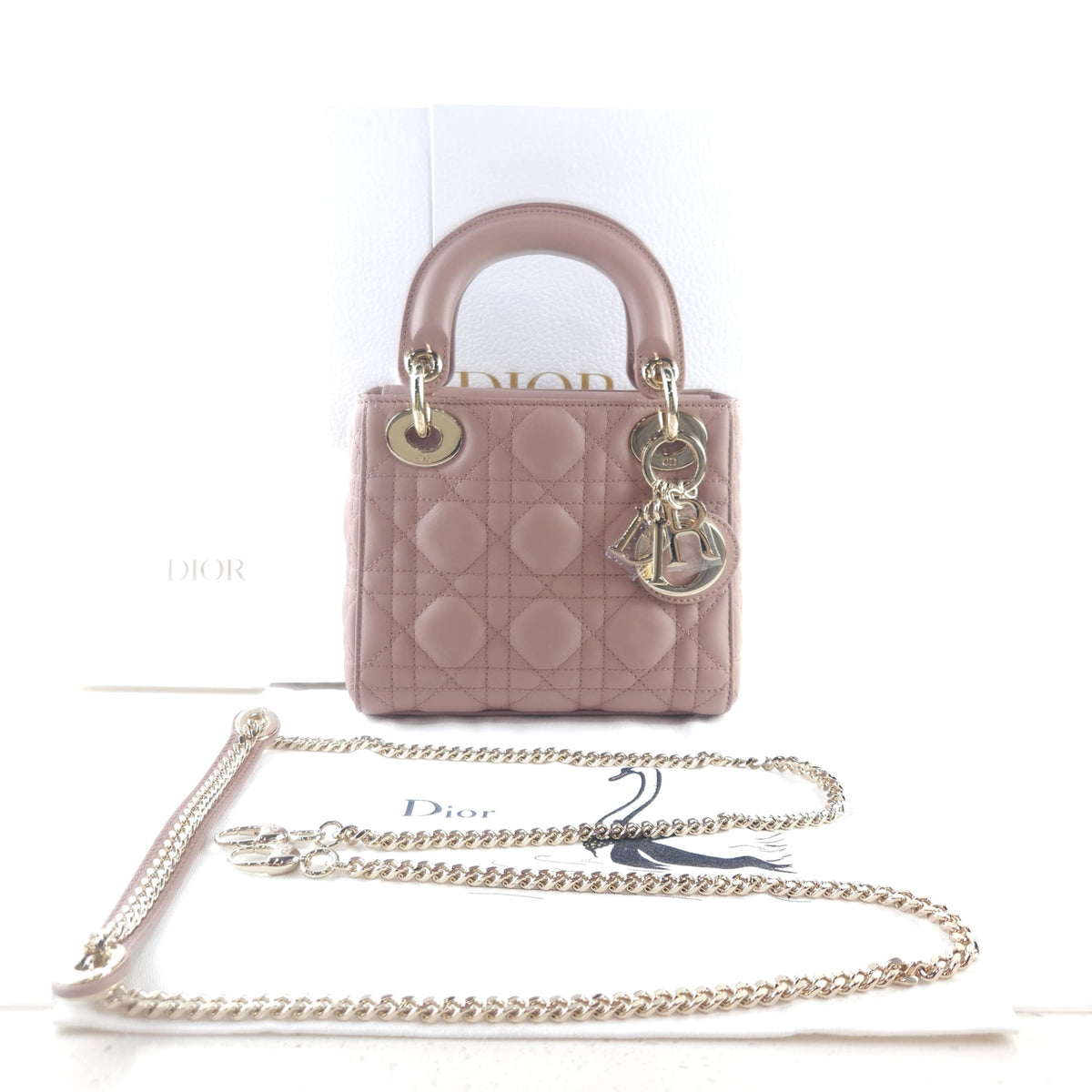Mini Lady Tote Bag Shoulder Bag Crossbody Bag M0505ONGE_M50P