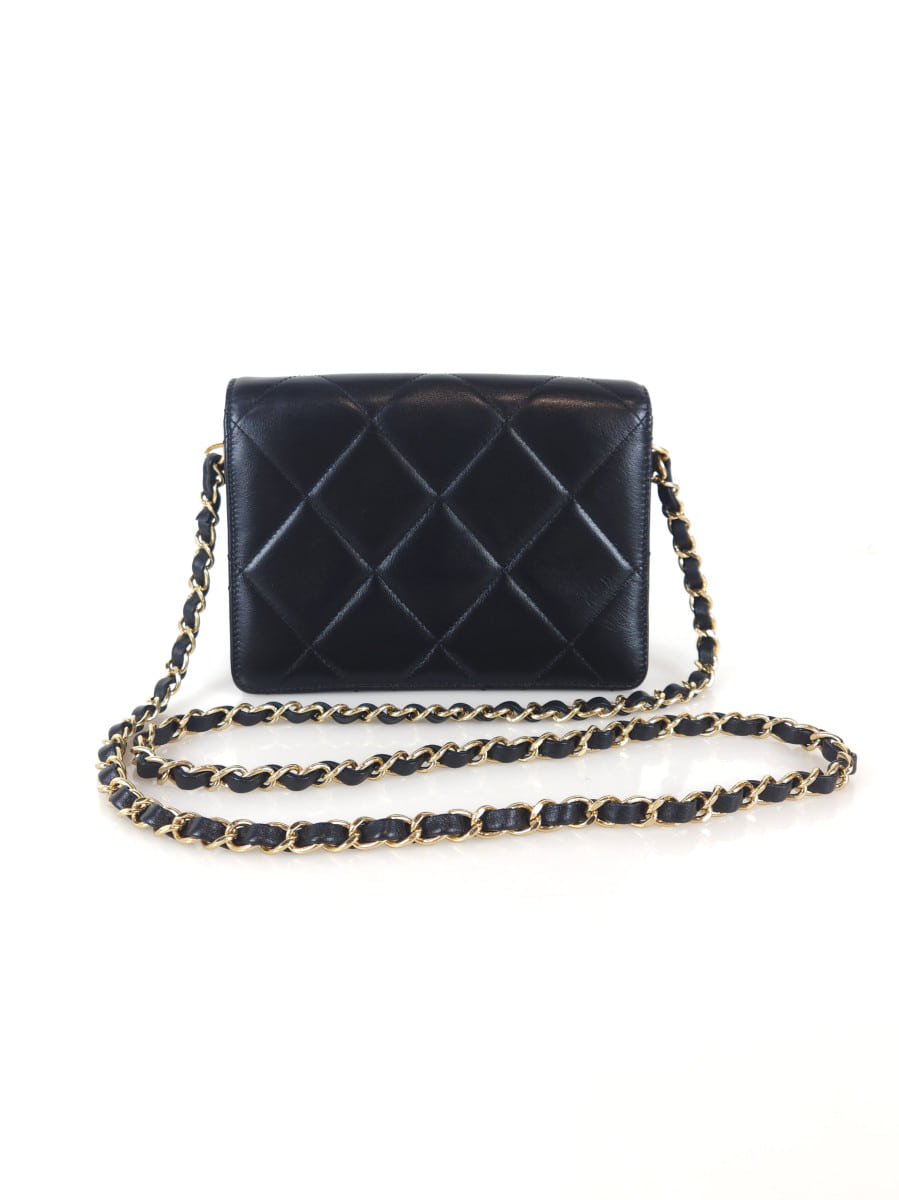 Mini Chanel Strass Calfskin Shoulder Bag Crossbody Bag AS3720
