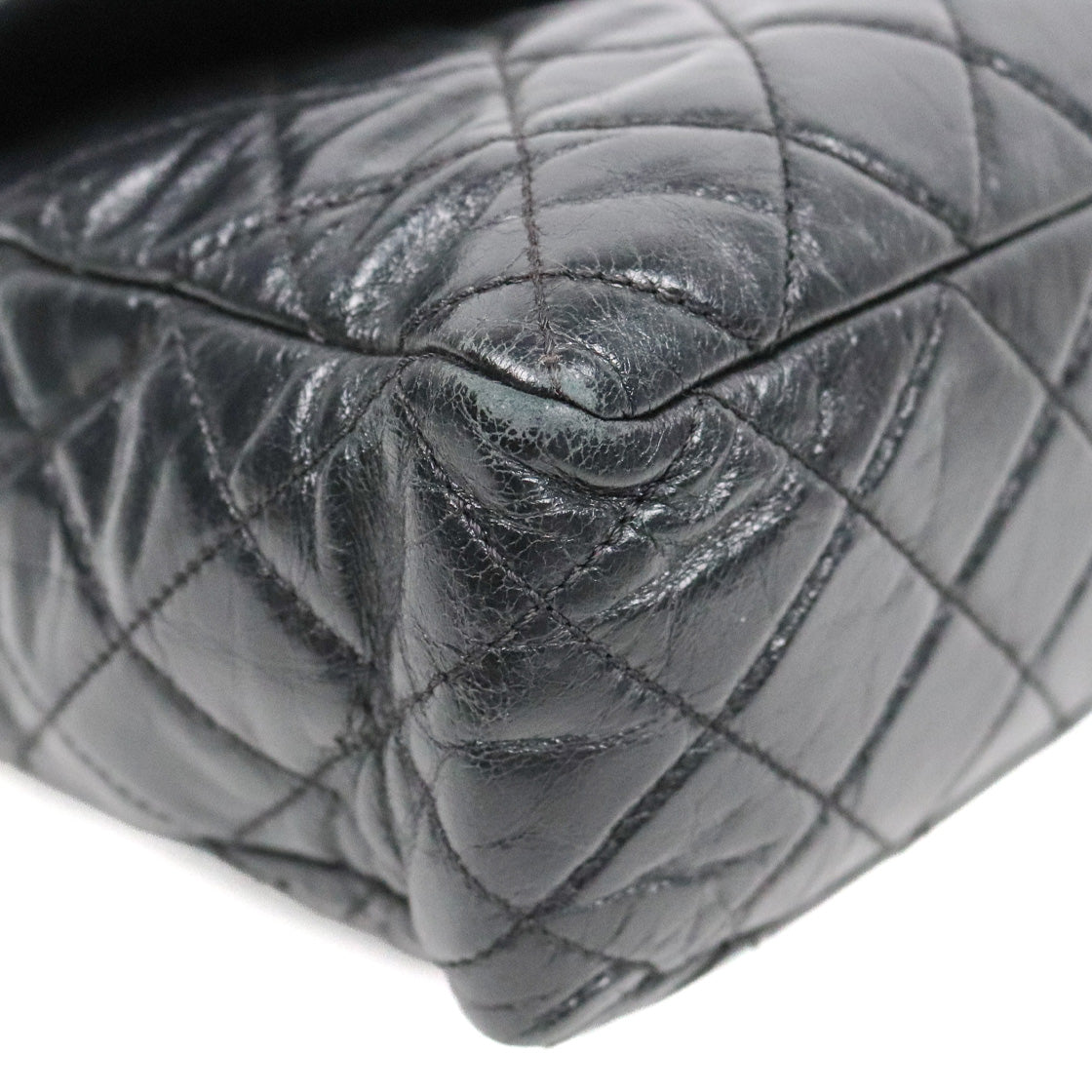 Chanel Black Castle Lock 2-Way Bag