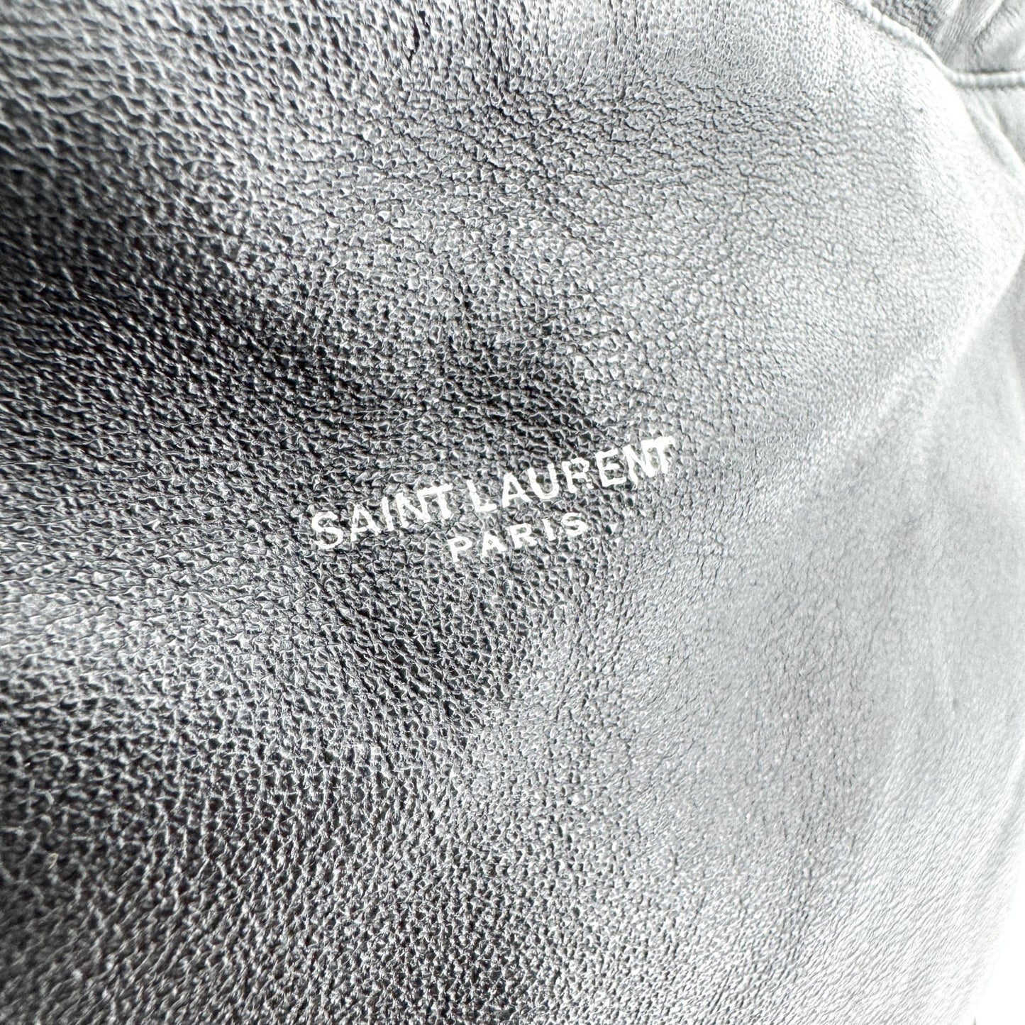 Saint Laurent Teddy Bucket Tote and Shoulder Bag