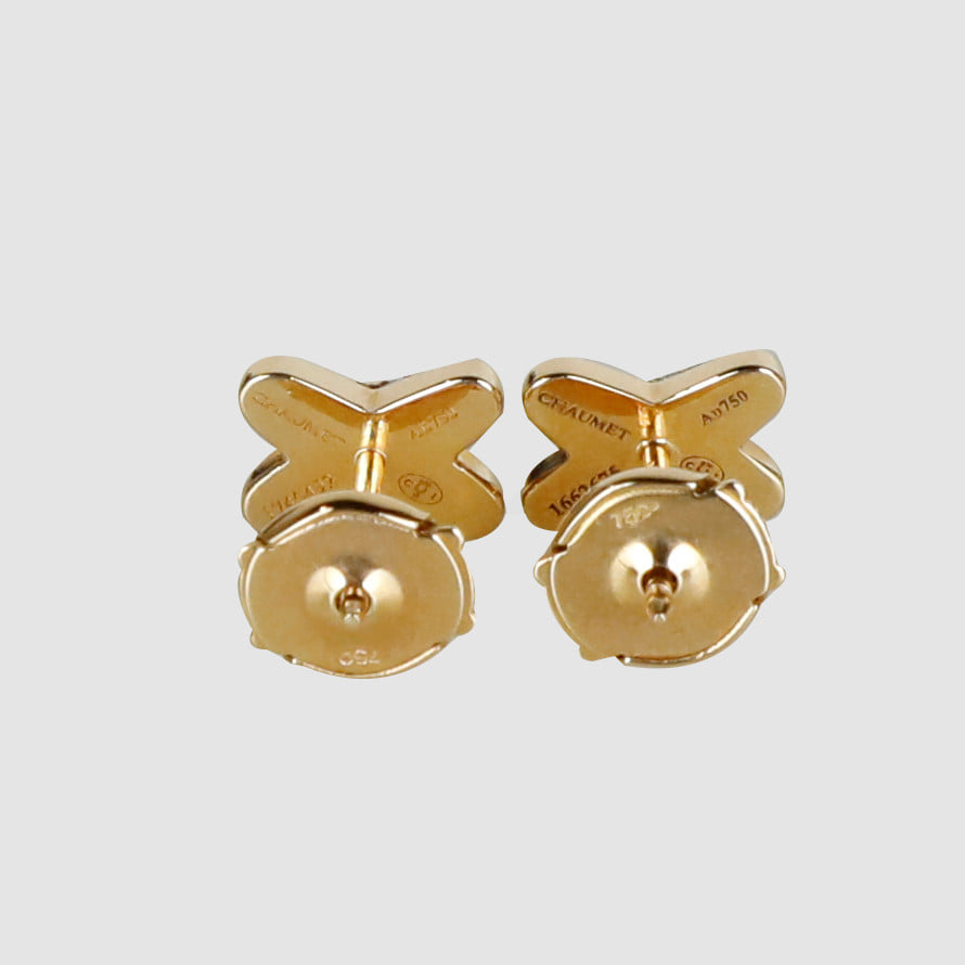 Jeu de Liens diamond earrings