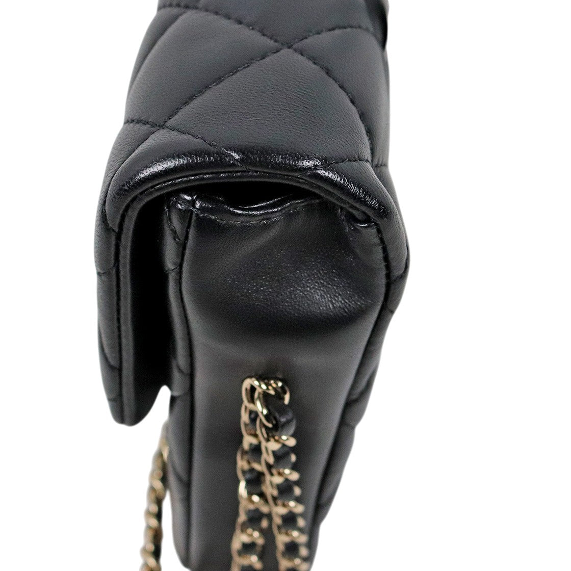 Chanel Black Pearl Chain Crossbody Bag